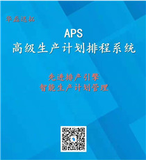 华磊迅拓-APS高级生产计划系统
