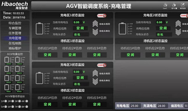 云AGV车间智能物流系统