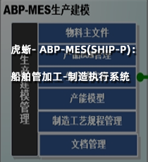虎蜥- ABP-MES(SHIP-P)：船舶管加工-制造执行系统