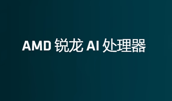 AMD 锐龙 AI 处理器