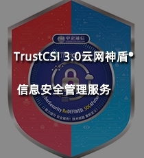 TrustCSI 3.0云网神盾®️ 信息安全管理服务